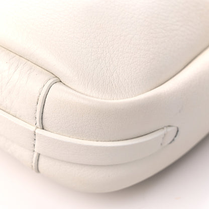 Balenciaga Calfskin Logo S Everyday Camera Bag White 8 of 14