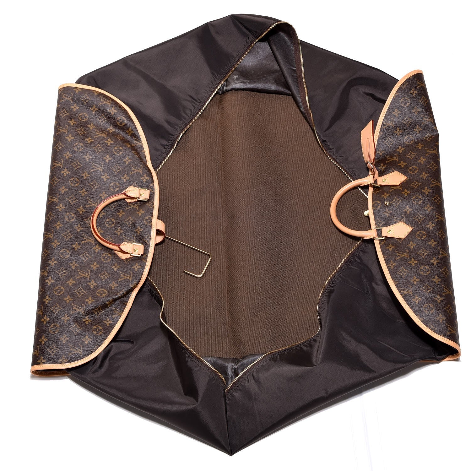 Louis Vuitton Monogram Garment Cover 2 Hangers 5 of 8