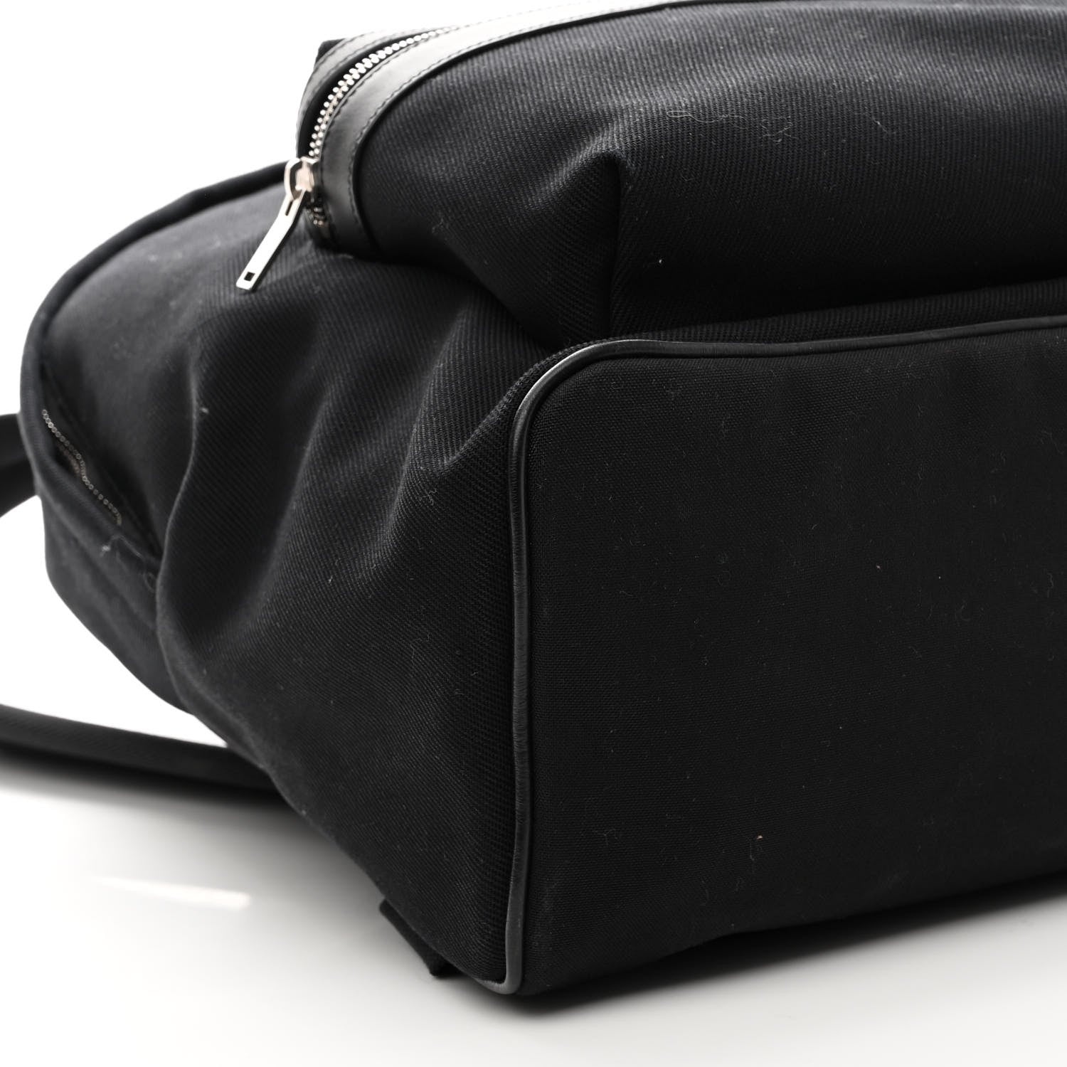 Saint Laurent Canvas City Backpack Black 8 of 9