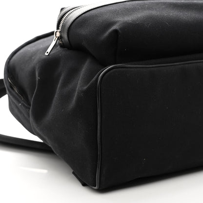 Saint Laurent Canvas City Backpack Black 8 of 9