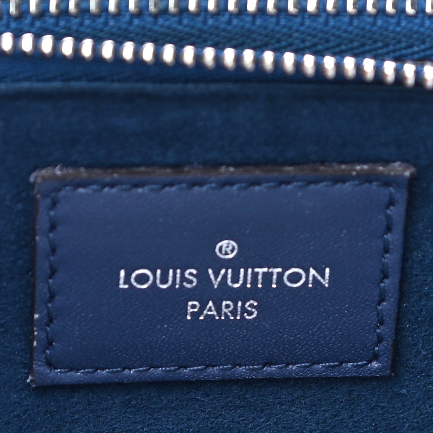 Louis Vuitton Monogram Giant Escale Double Zip Pochette Blue 7 of 12