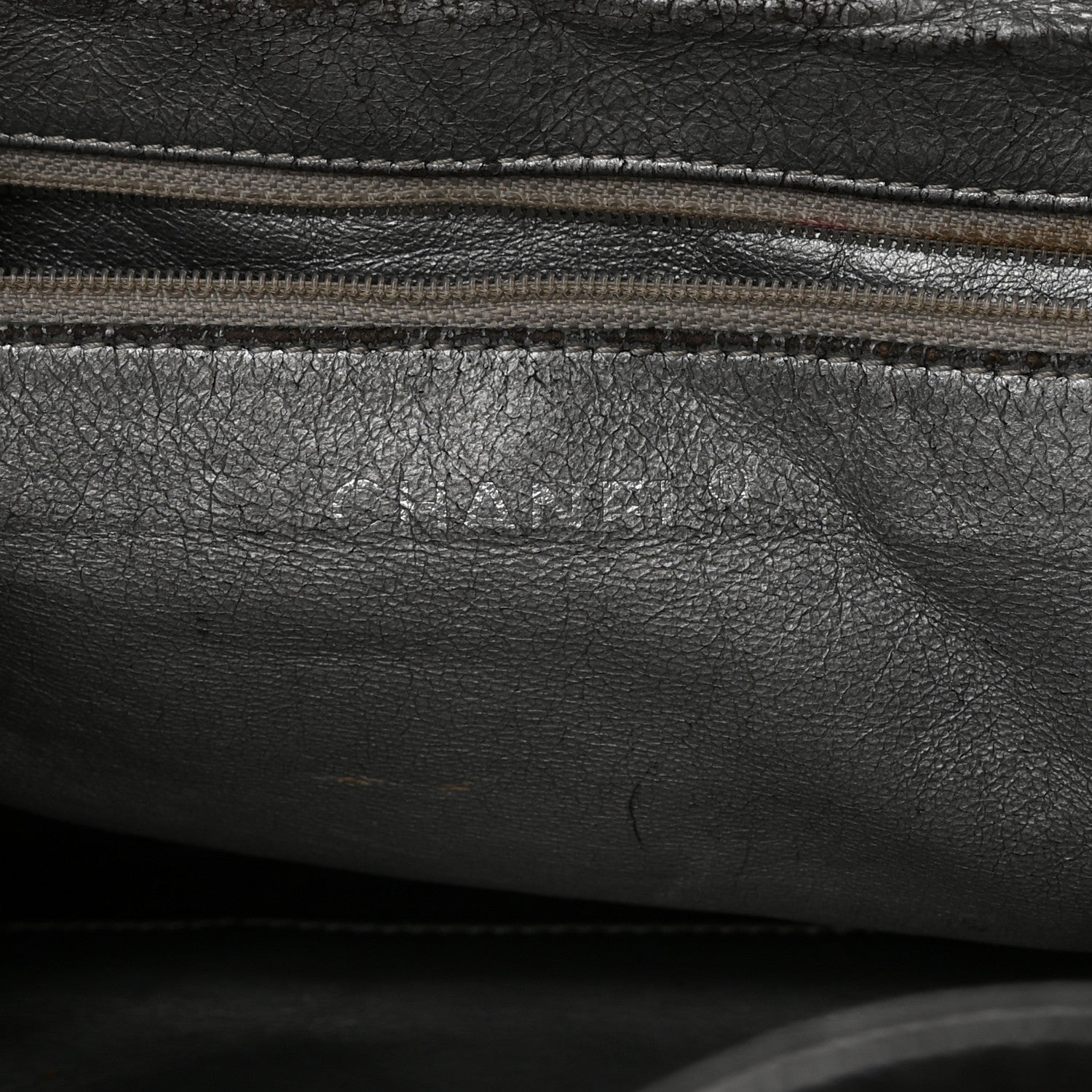 Chanel Glazed Calfskin East West Modern Chain Tote Black 6 of 22