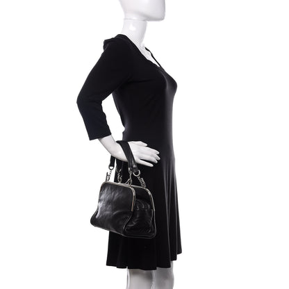 Chanel Lambskin Ultimate Soft Frame Bag Black 2 of 12