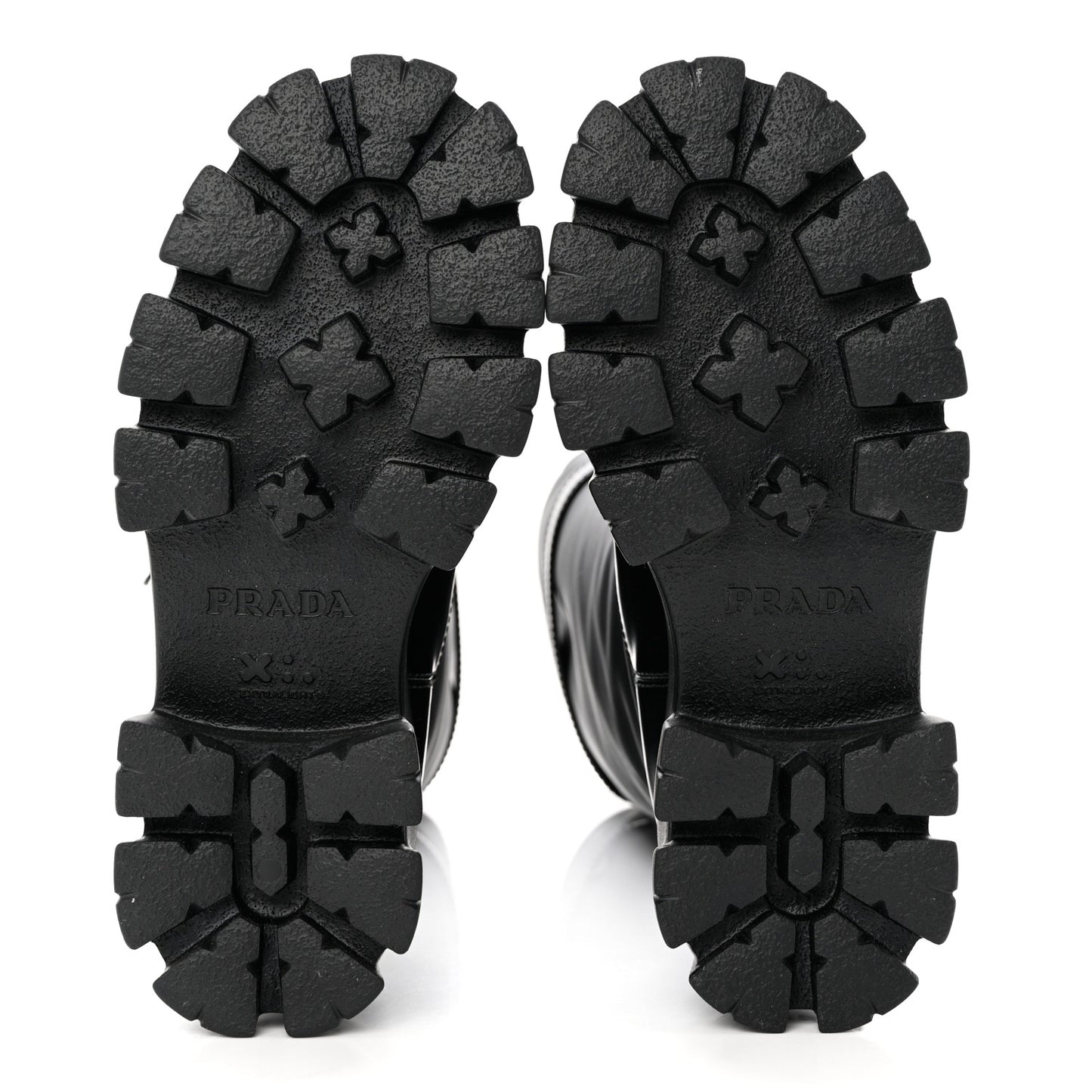 Spazzolato Rois Re-Nylon Metal Triangle Logo Monolith Pouch Pocket 55mm Tall Boots 37 Black