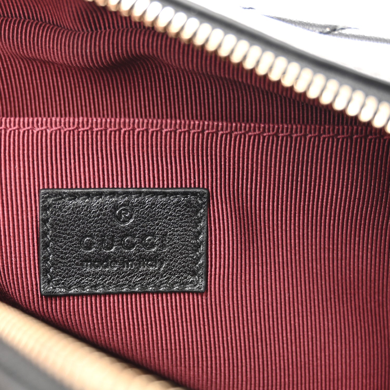 Gucci Calfskin Matelasse Small GG Marmont Camera Bag Black 1850616