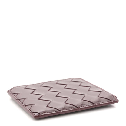Bottega Veneta Nappa Intrecciato Square Zip Around Wallet Barolo 4 of 7
