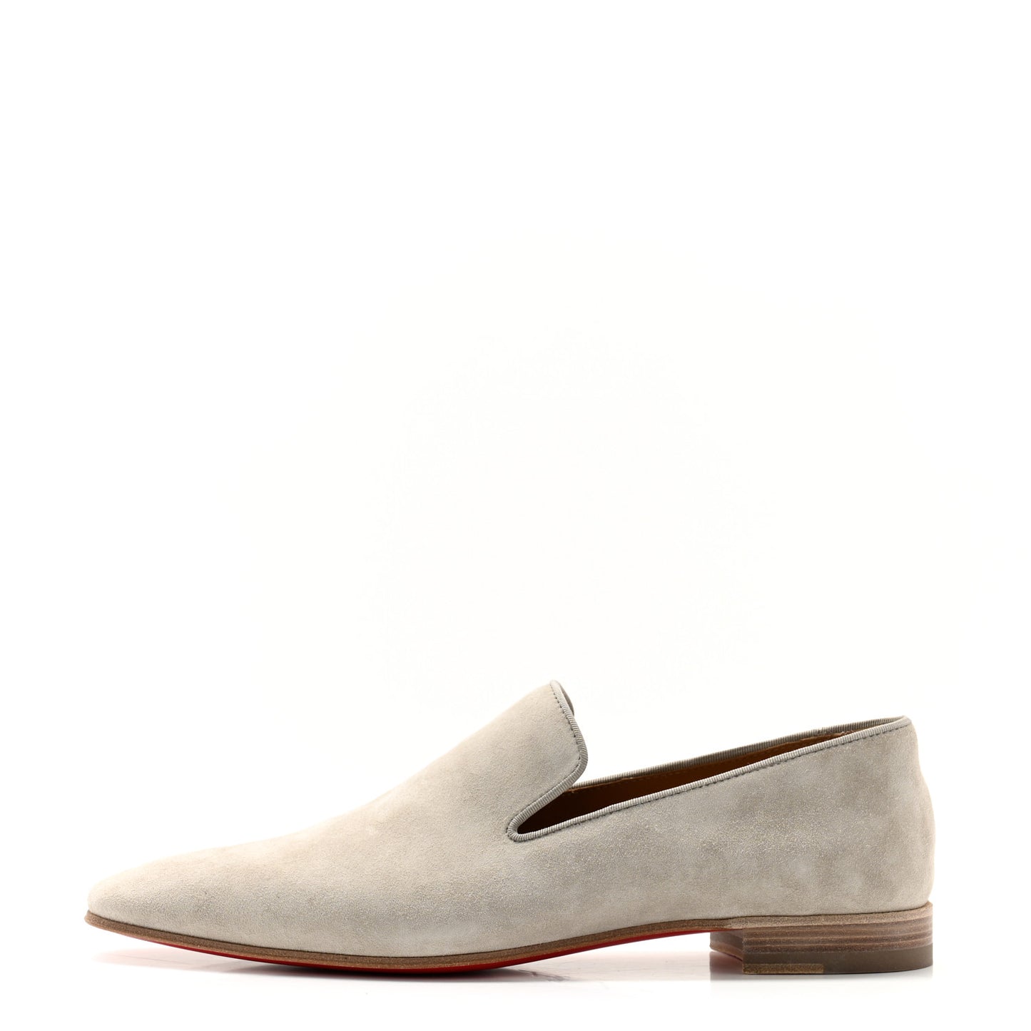 Veau Velours Mens Dandelion Flat Loafers 42 Goose