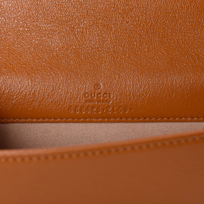 Gucci Calfskin Matelasse GG Marmont Mini Bag Cognac 8 of 11