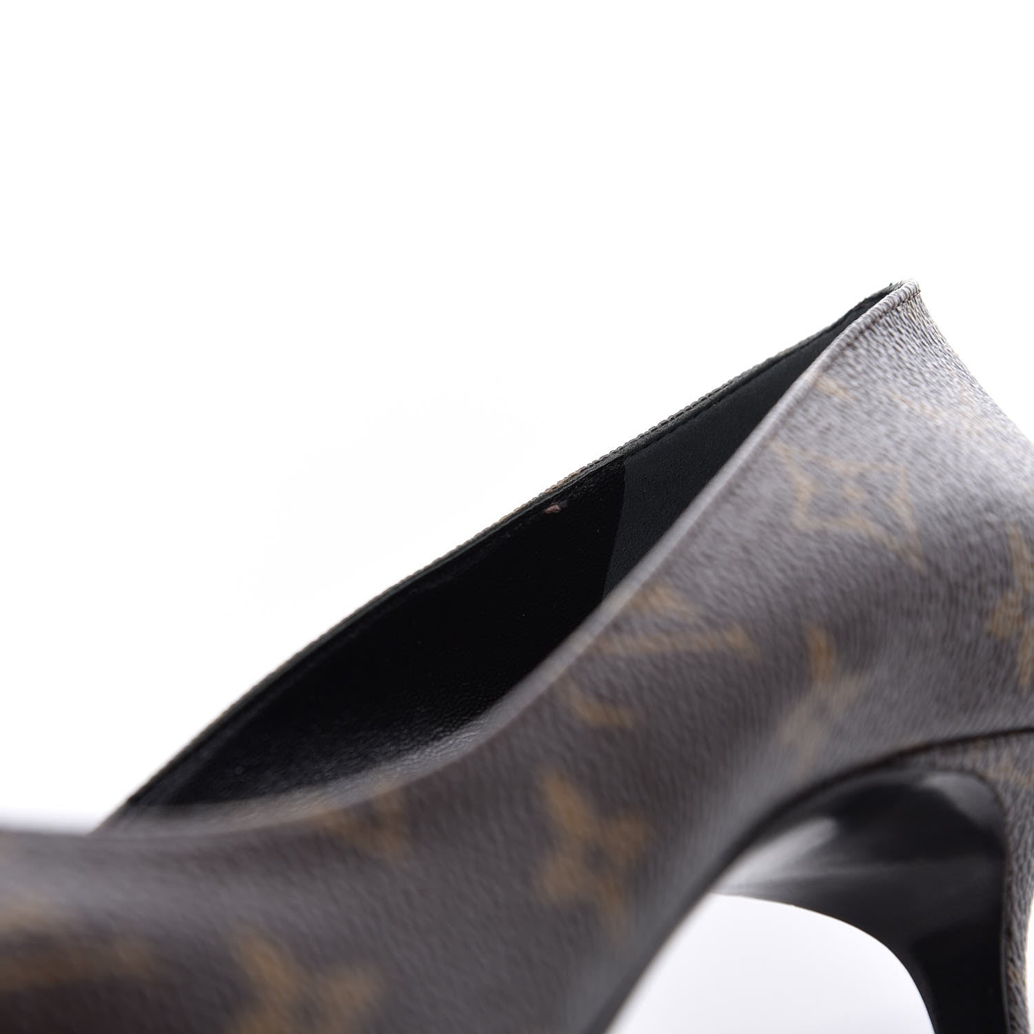 Louis Vuitton Monogram Cherie Pumps 38 Black 13 of 13