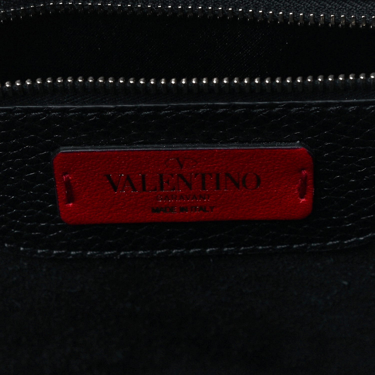 Valentino Garavani Grained Calfskin Small Rockstud Shoulder Tote Black 8 of 11