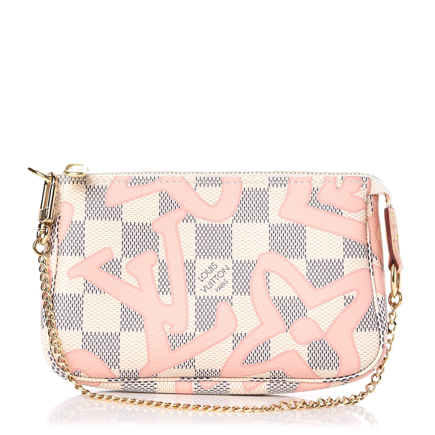 Louis Vuitton Damier Azur Tahitienne Mini Pochette Accessories 1 of 8