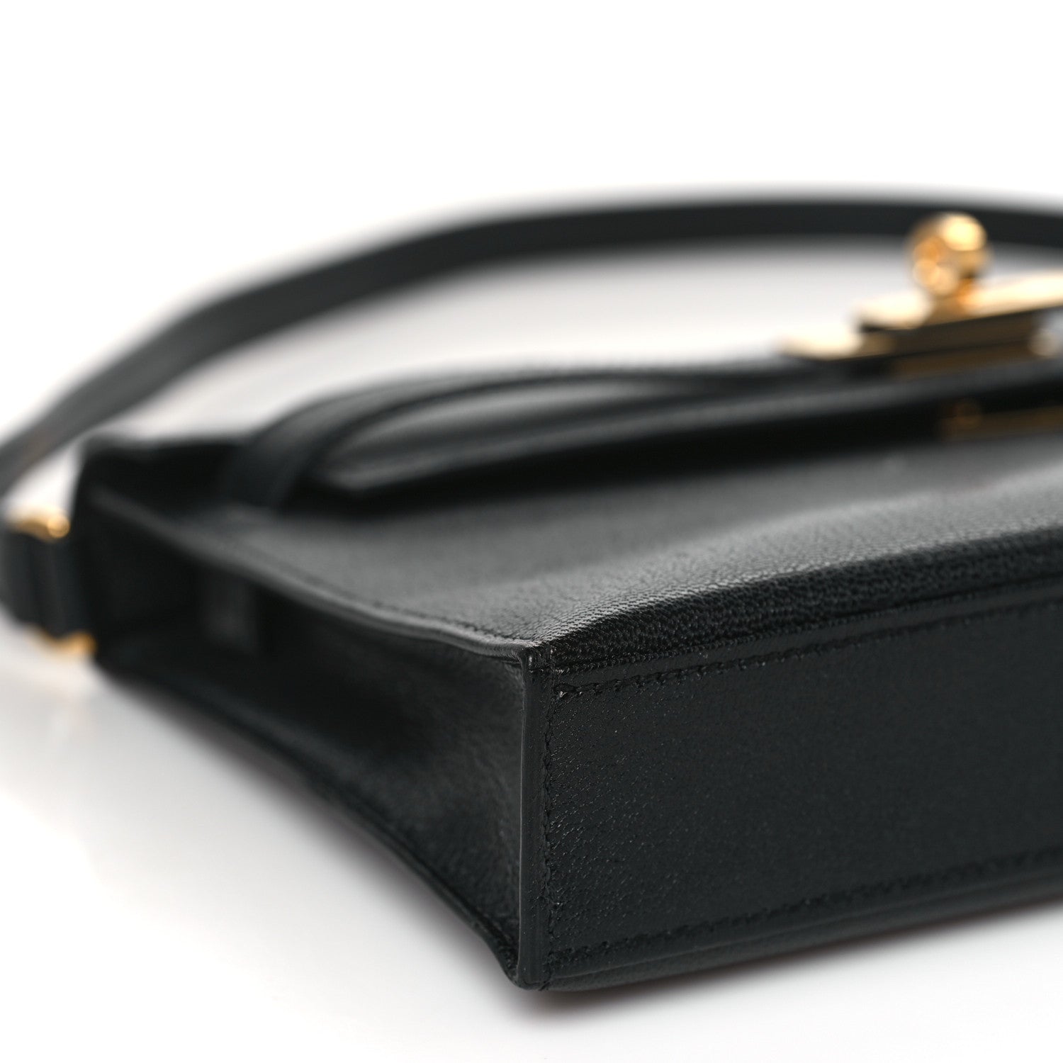 Hermes Chevre Chamkila Kelly Elan Black 8 of 9