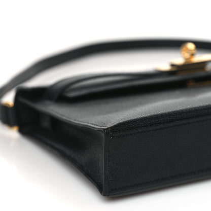Hermes Chevre Chamkila Kelly Elan Black 8 of 9