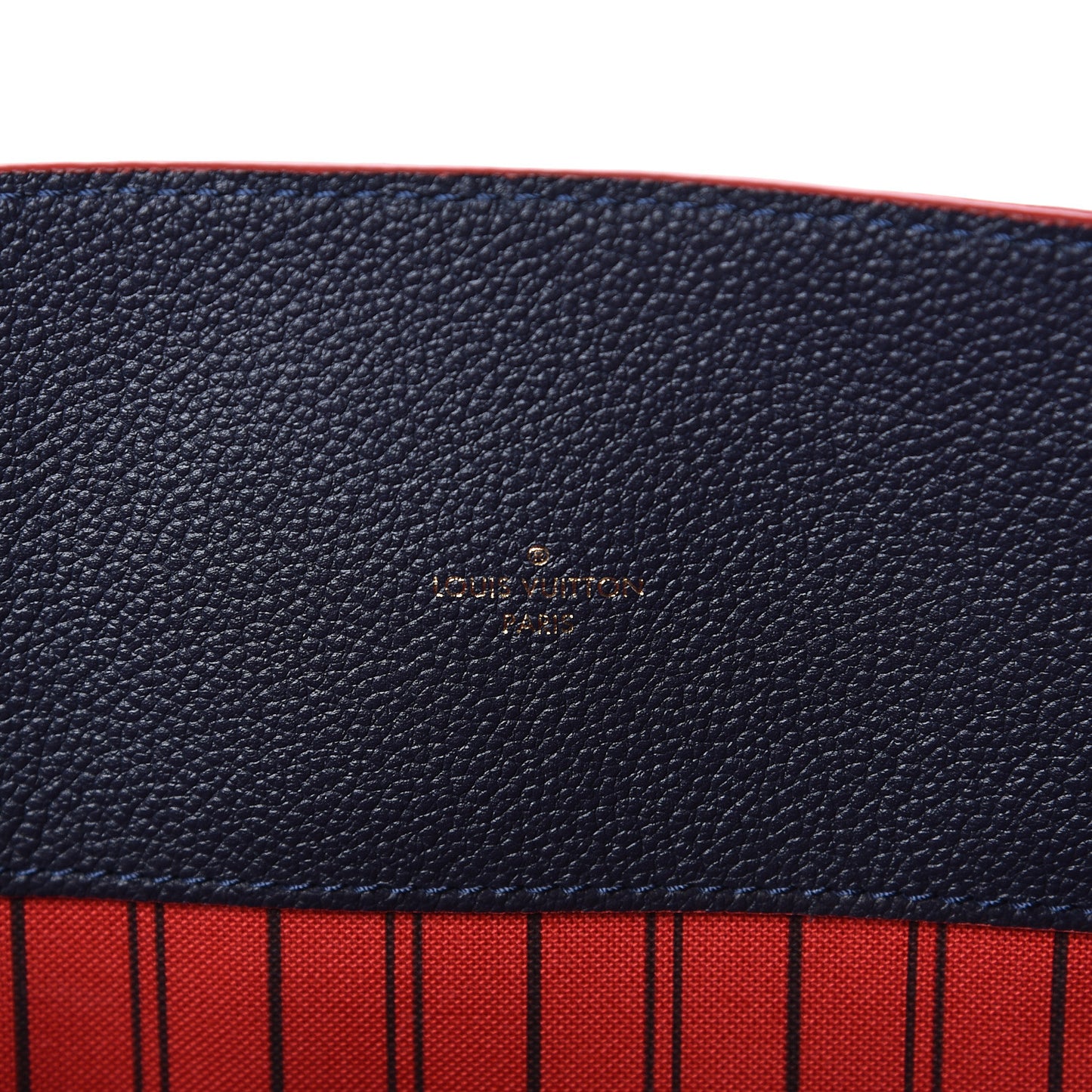 Empreinte Melie Marine Rouge