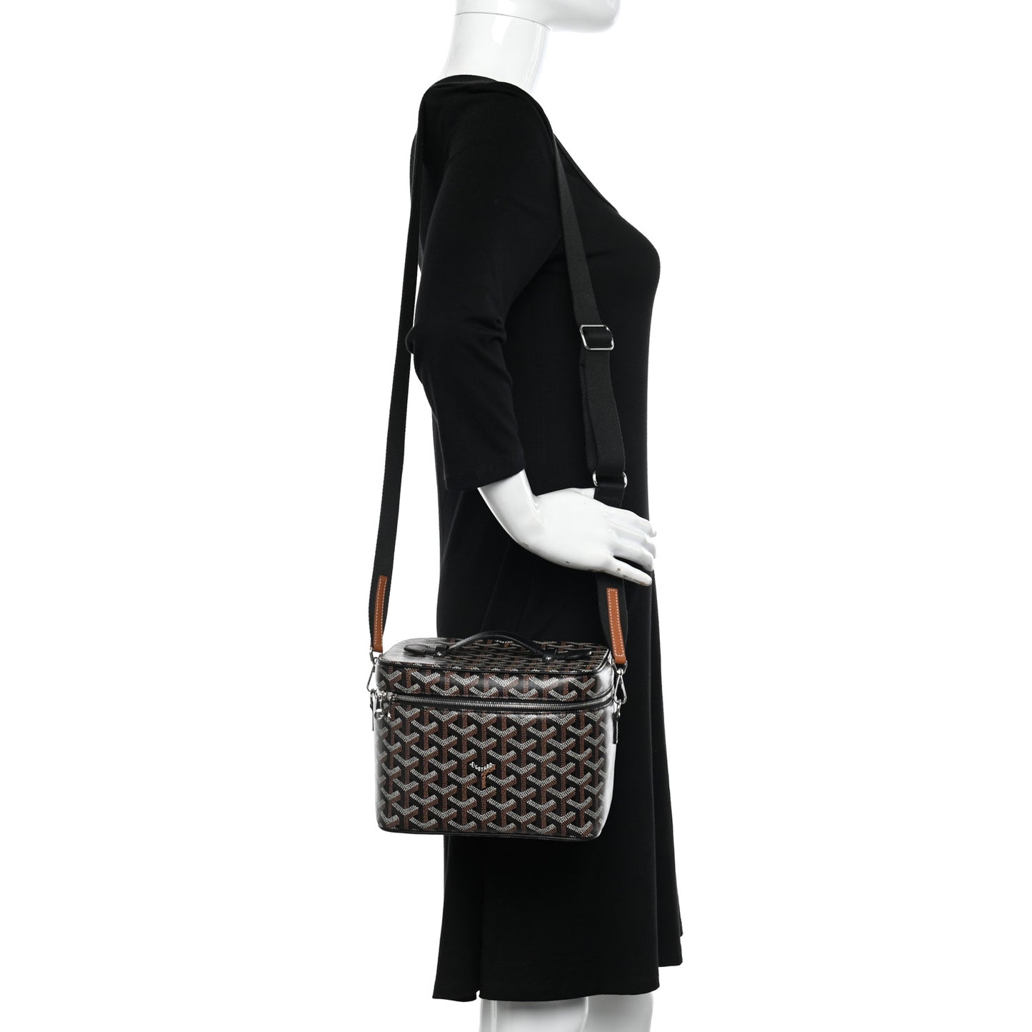 Goyardine Muse Vanity Case Black