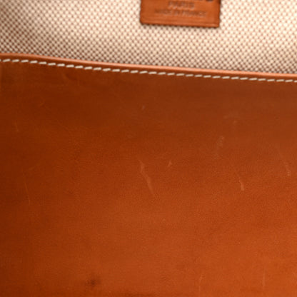 Hermes Toile Barenia Bourlingue Fauve 11 of 17