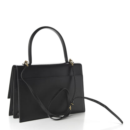 Balenciaga Box Calfskin Large Sharp Top Handle Bag Black 3 of 10