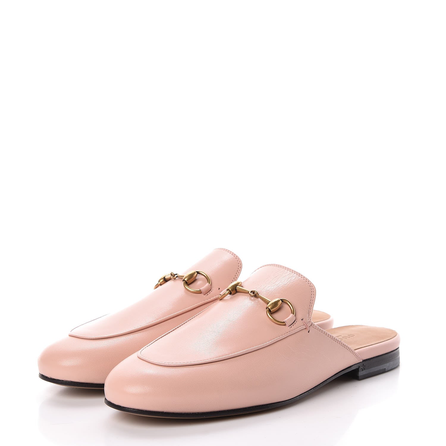 Gucci Malaga Kid Womens Princetown Slippers 36.5 Perfect Pink 3 of 11