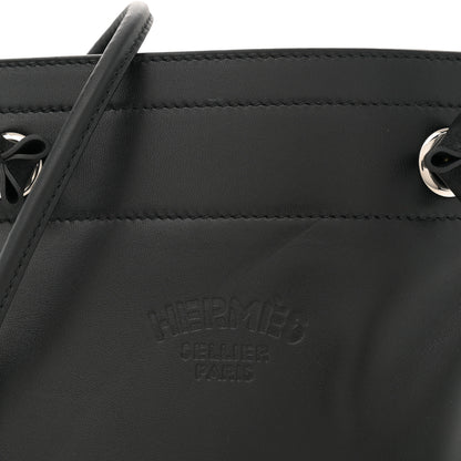 Hermes Milo Lambskin Swift Mini Aline Black 7 of 10