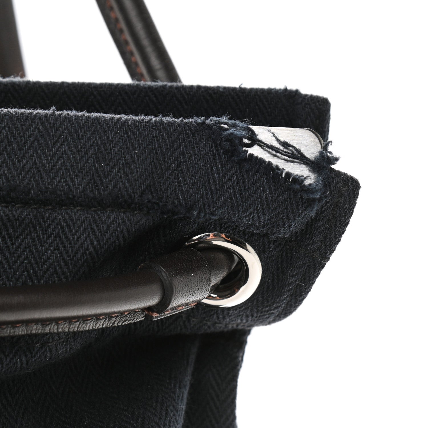 Hermes Toile Swift Maline Bag Navy Ebene 11 of 13