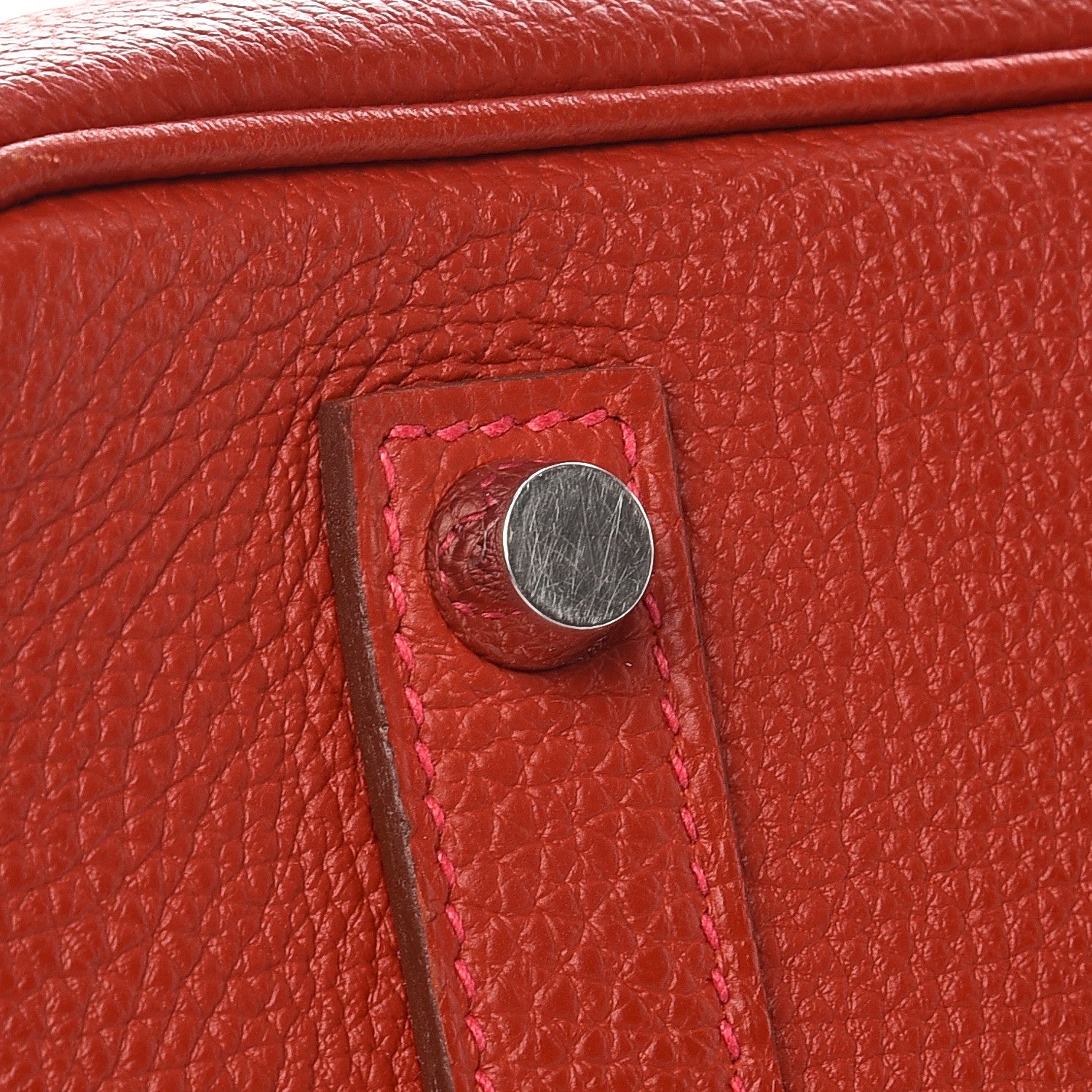 Hermes Togo Birkin 35 Rouge Casaque 29 of 30