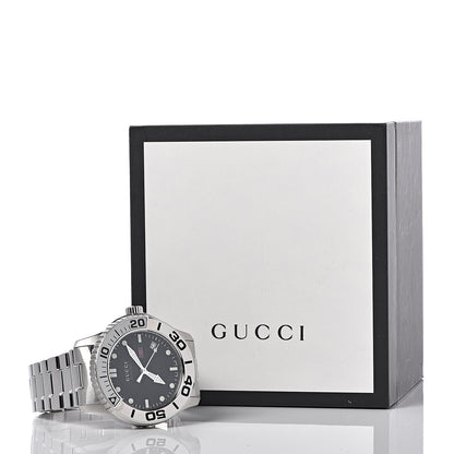 Gucci Stainless Steel 44mm G-Timeless Sport Quartz Watch Black 8 of 8