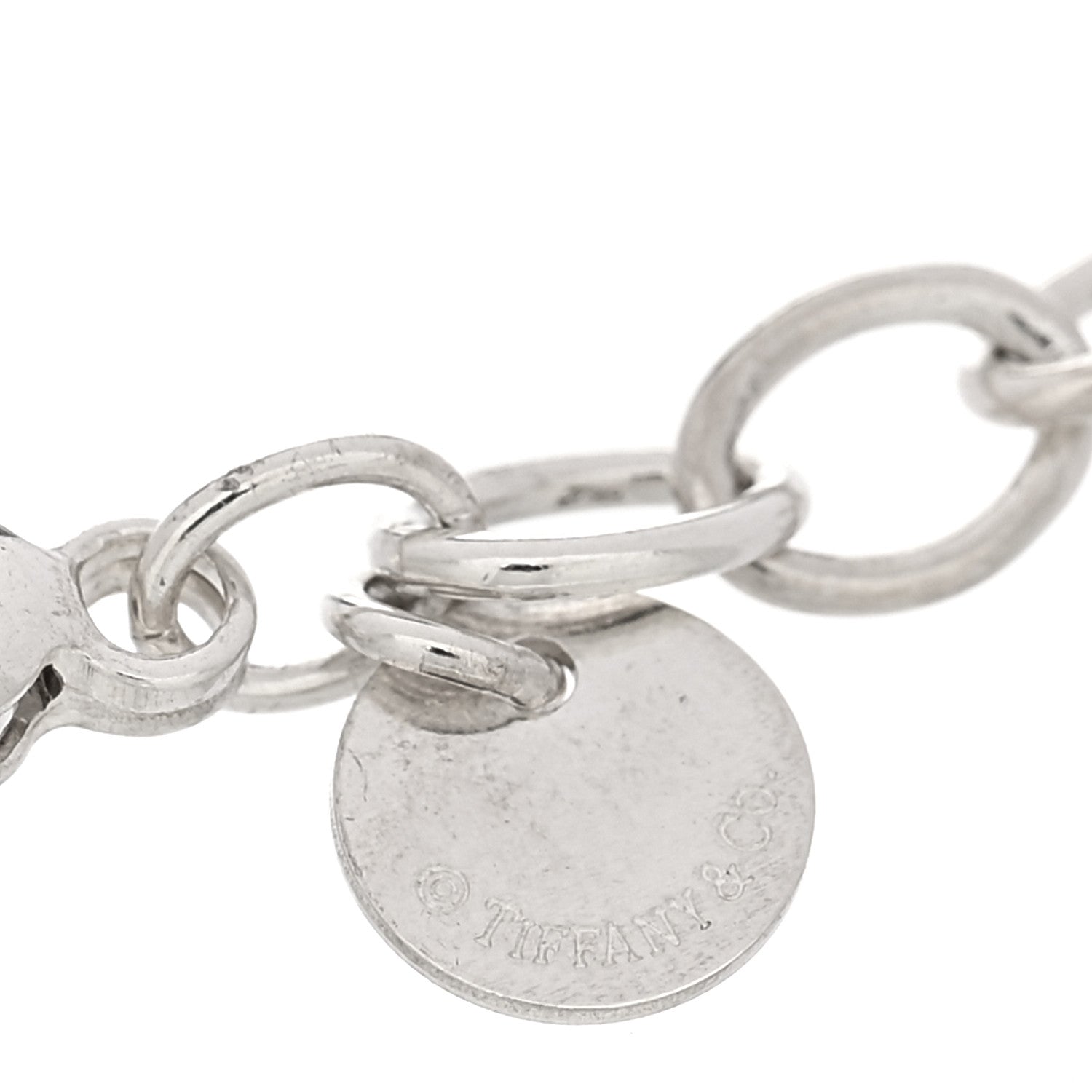 Tiffany Sterling Silver Infinity Chain Bracelet 3 of 3