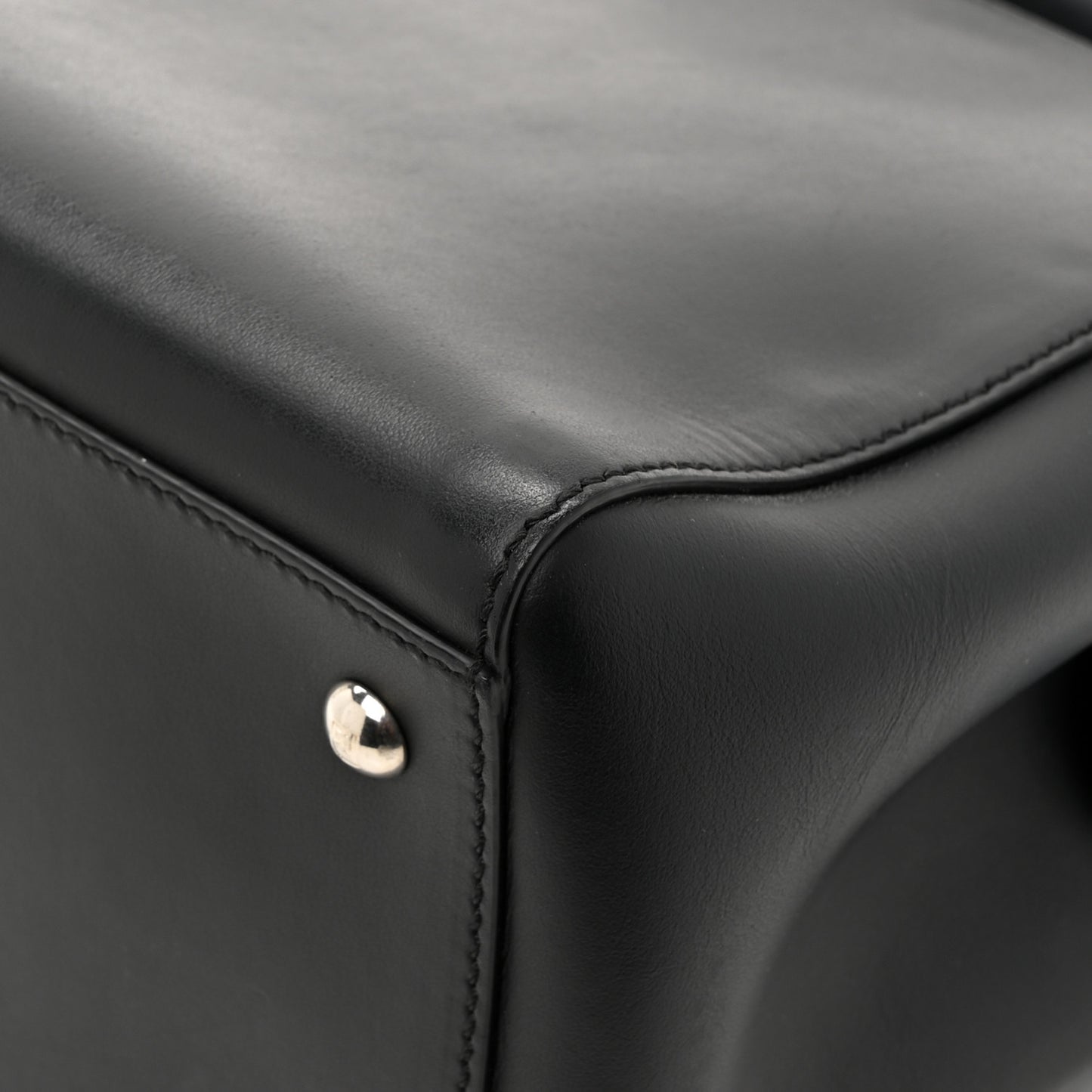 Vitello Baltico Dolce DotCom Satchel Black Blue Royal