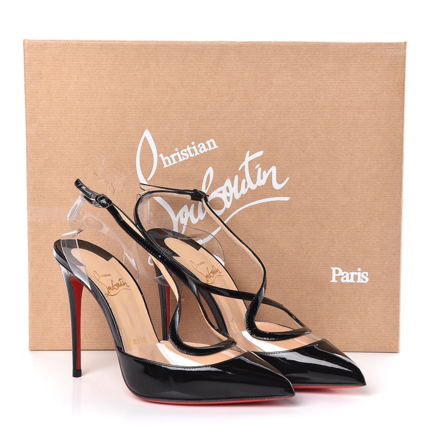 Patent PVC Cupidetta 100 Pumps 35.5 Black