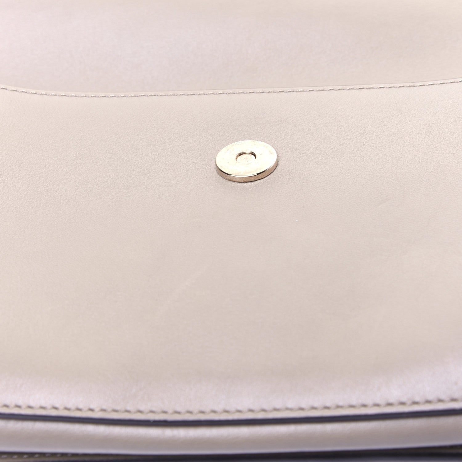 Chloe Suede Calfskin Mini Faye Shoulder Bag Motty Grey 15 of 15