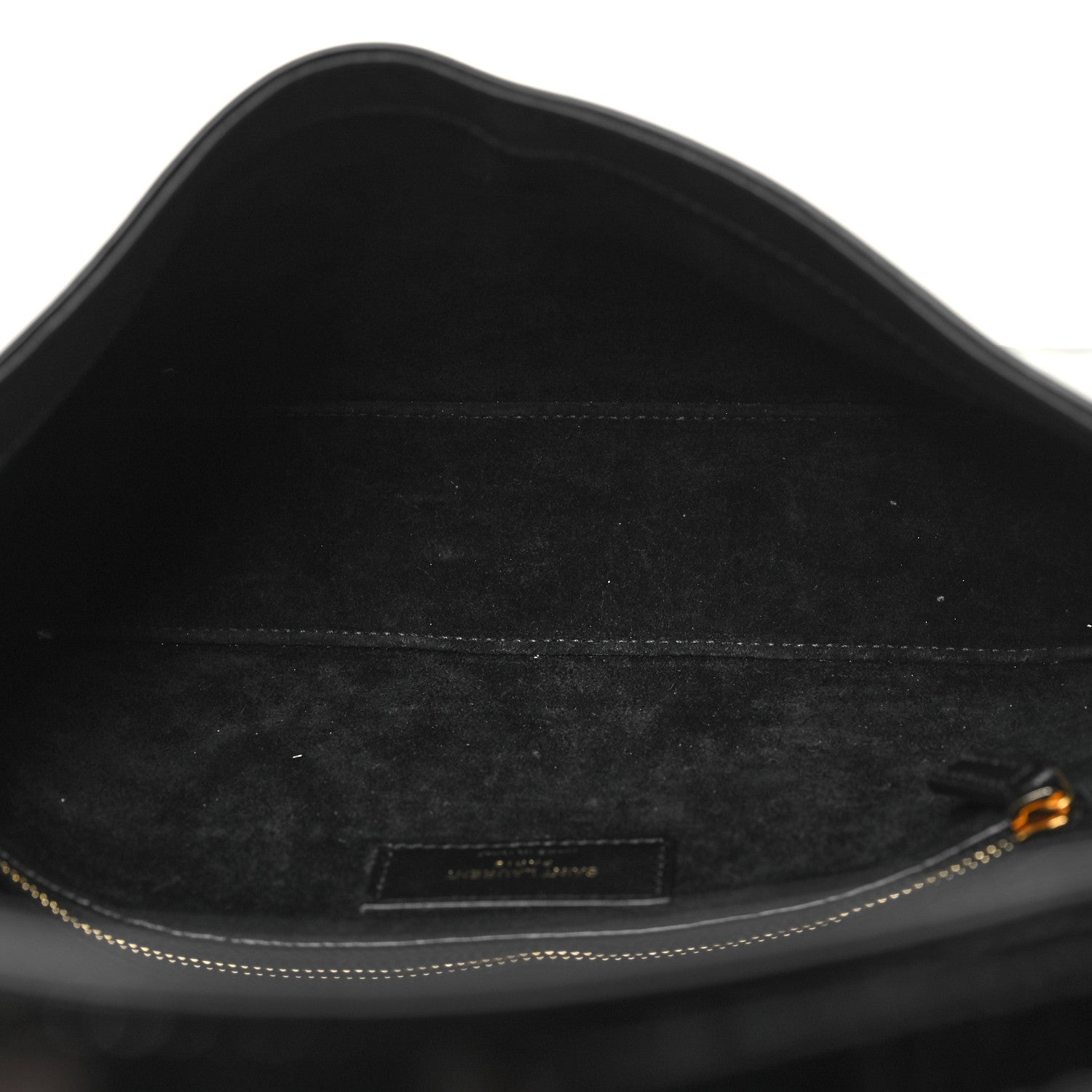 Saint Laurent Patent Le 5 A 7 Hobo Black 5 of 10