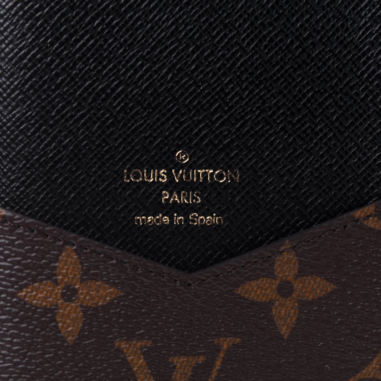 Monogram iPhone XS Max Folio Case Black