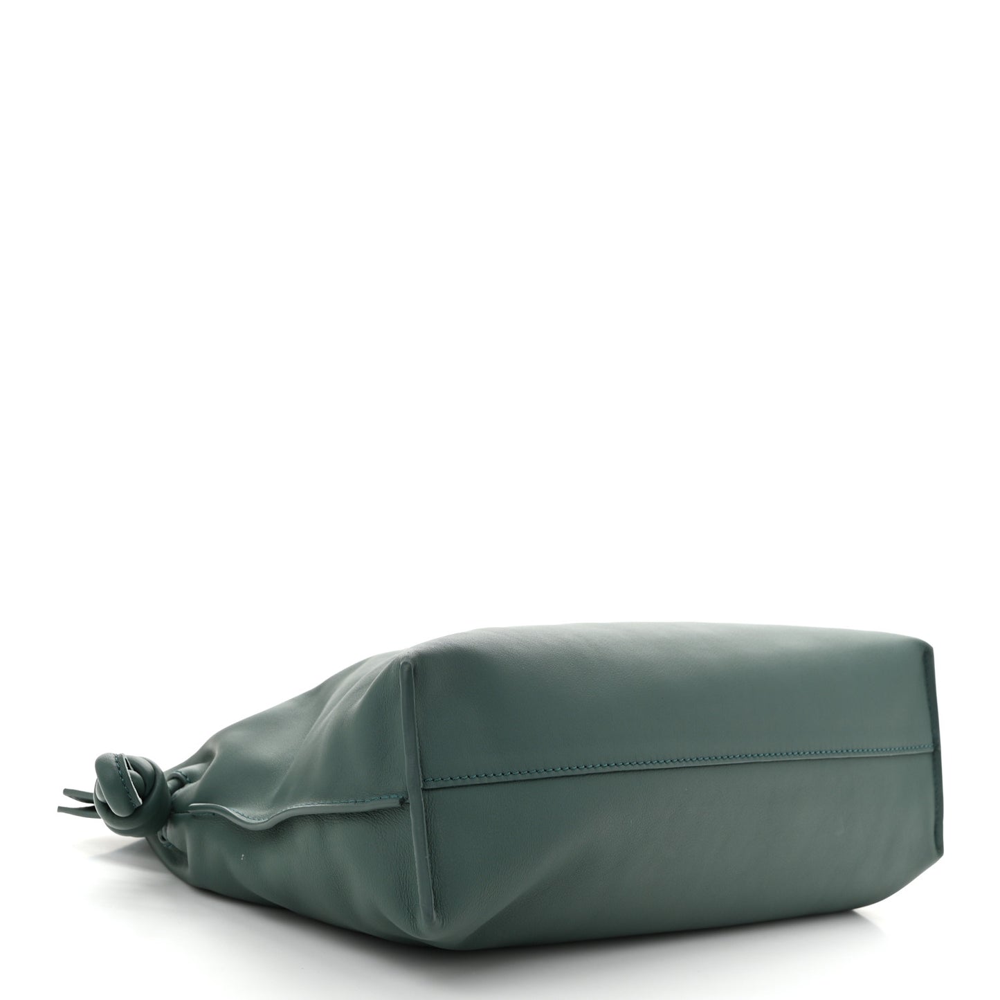 Nappa Medium Flamenco Knot Bag Vetiver