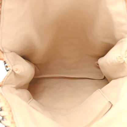 Stella McCartney Raffia Mini Falabella Fold Over Tote Natural 5 of 9