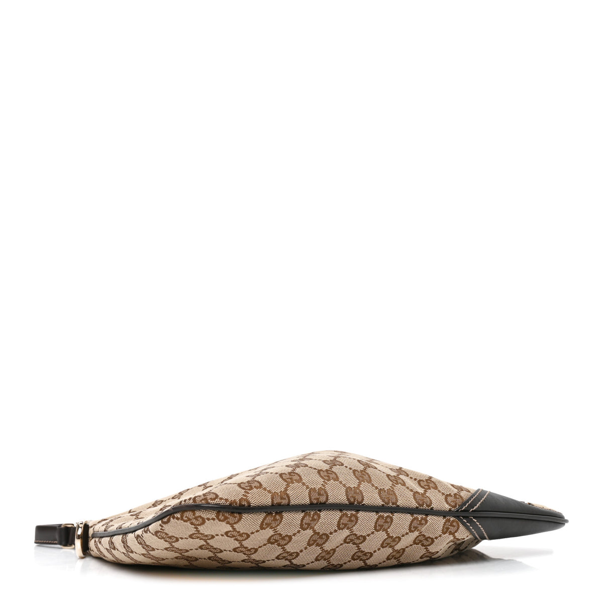 Gucci Monogram Medium New Britt Hobo Dark Brown 4 of 10