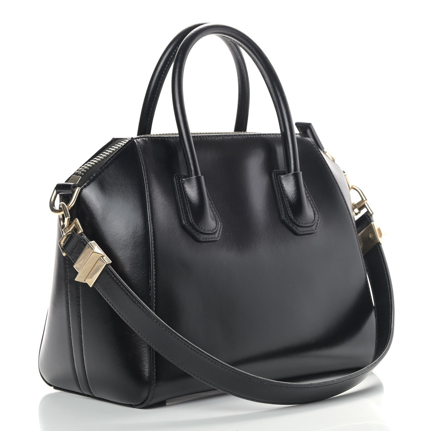 Givenchy Shiny Lord Calfskin Small Antigona Black 3 of 14