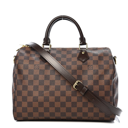Louis Vuitton Damier Ebene Speedy Bandouliere 30 1 of 9