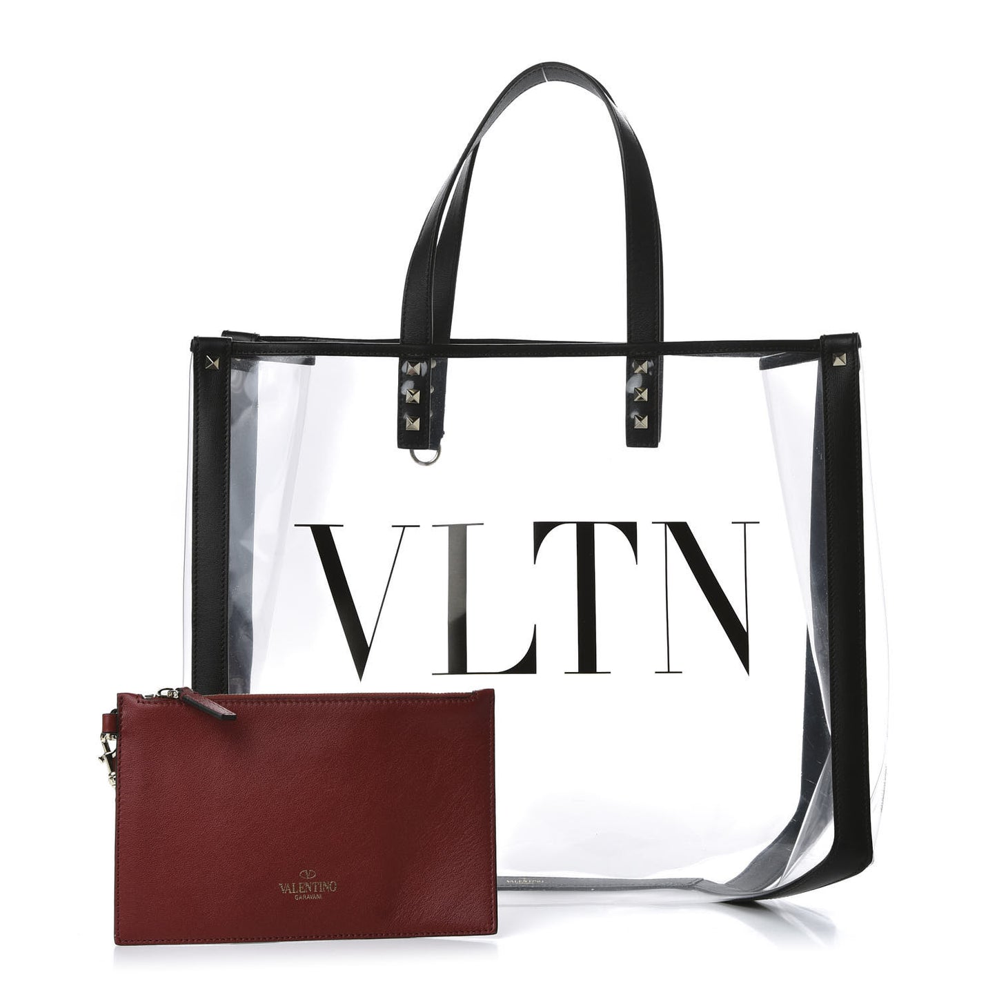 Plexy VLTN Shopping Bag Transparent