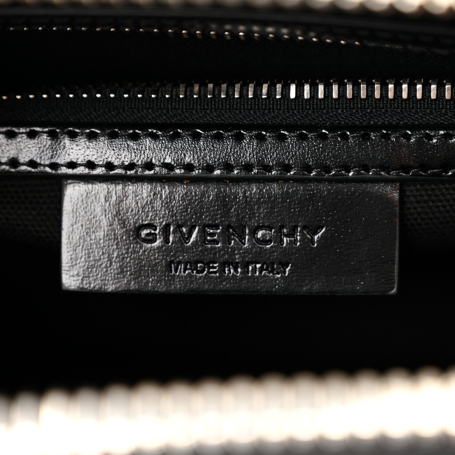 Givenchy Shiny Lord Calfskin Medium Antigona Black 6 of 10