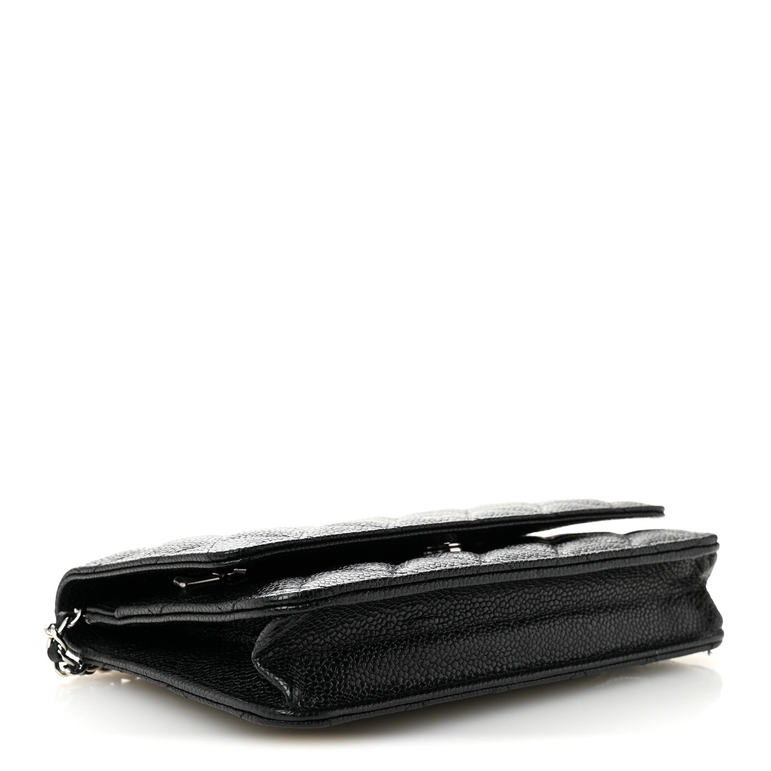 Chanel Caviar Quilted Wallet on Chain WOC Black 4 of 13