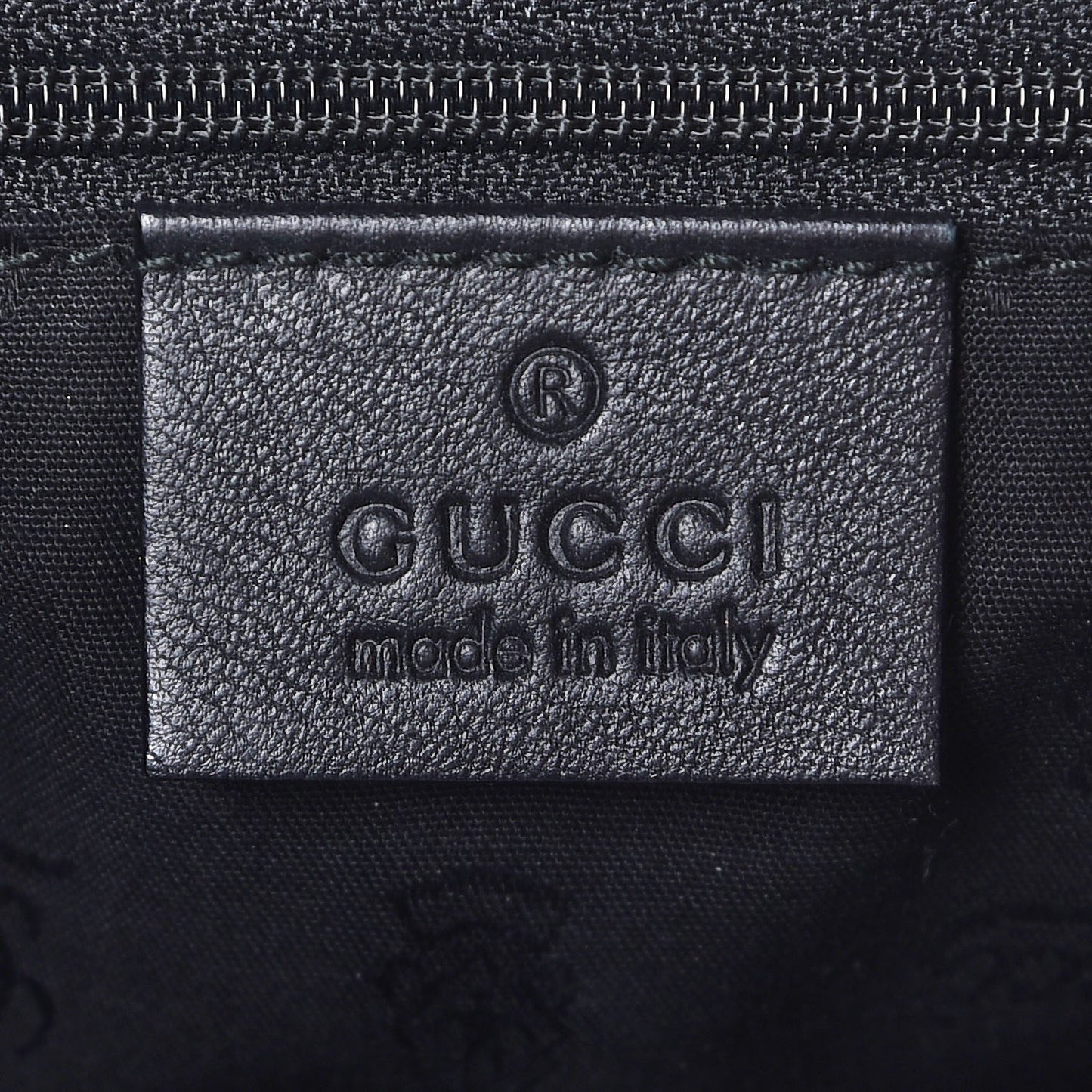 Guccissima Large New Ladies Web Hobo Black