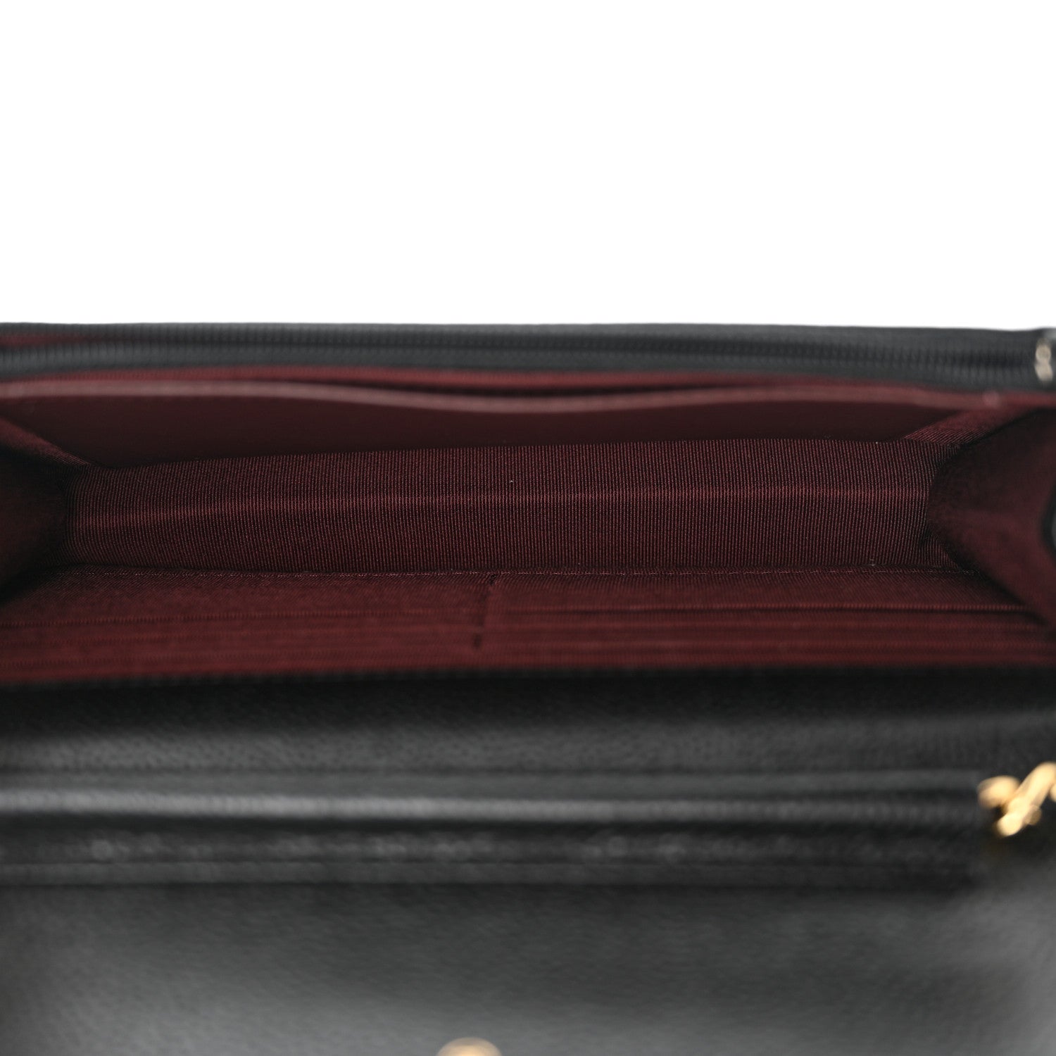 Chanel Caviar Quilted Wallet On Chain WOC Black 5 of 13