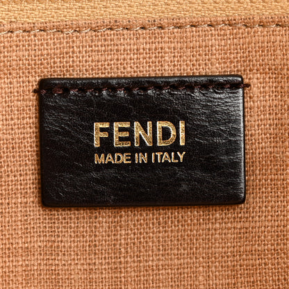 Fendi Canvas Striped Pequin Hobo Multicolor 6 of 13