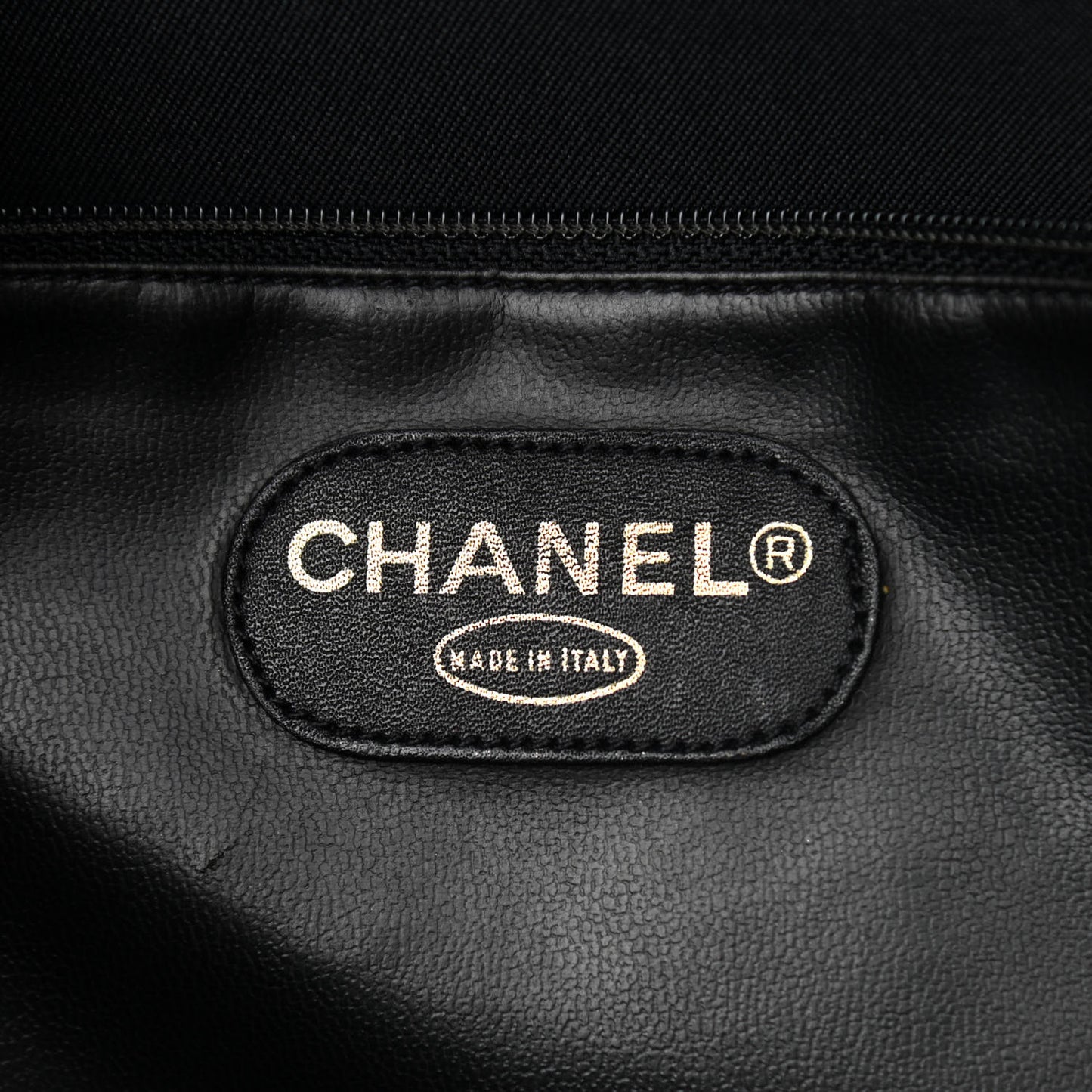 Caviar Large CC Shoulder Bag Black