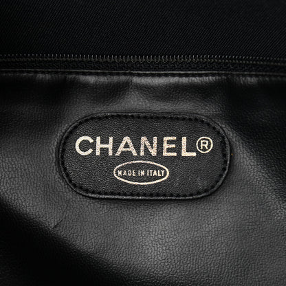 Chanel Caviar Large CC Shoulder Bag Black 6 of 10