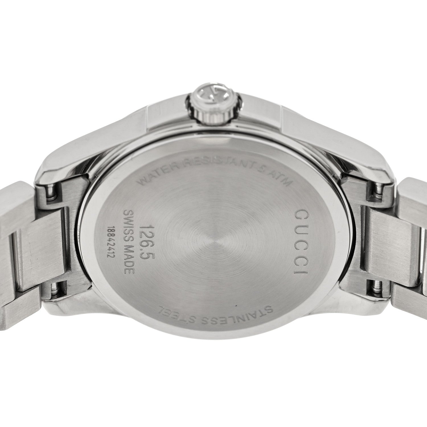 Gucci Stainless Steel 27mm G-Timeless Diamante Quartz Watch 4 of 5