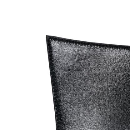 Balenciaga Shiny Calfskin Monochrome Crocodile Embossed Small Hourglass Top Handle Bag Black 14 of 19