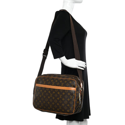 Louis Vuitton Monogram Reporter GM 2 of 10