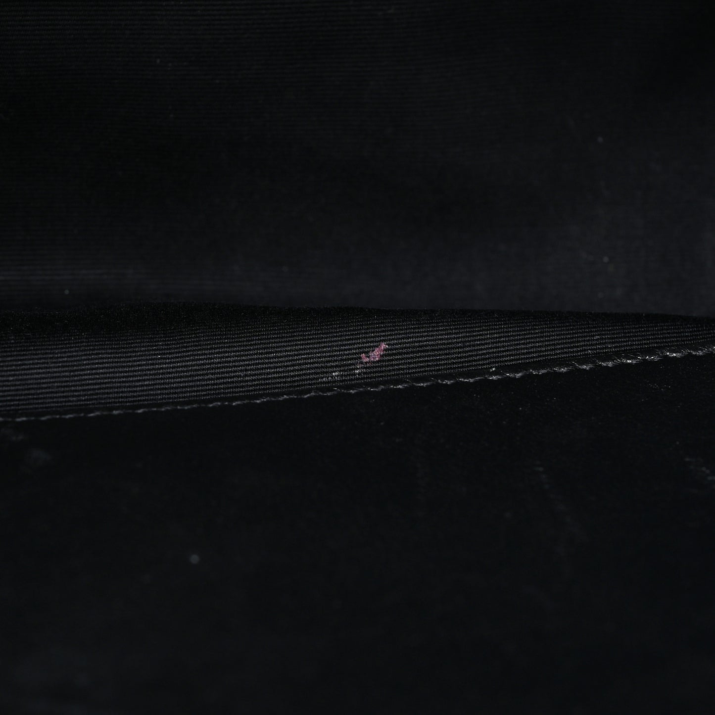 Suede Monogram Medium Niki Chain Satchel Black