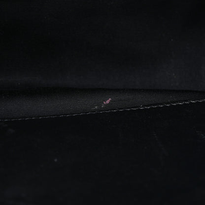 Saint Laurent Suede Monogram Medium Niki Chain Satchel Black 18 of 27